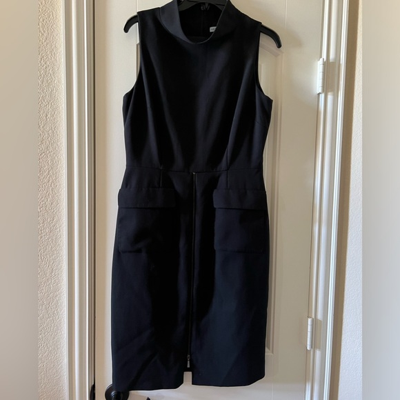 Antonio Melani Short Sleeve Black Dress Size 6 - Picture 3 of 4